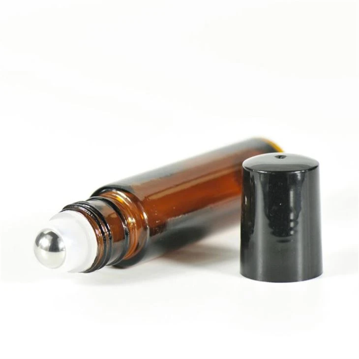 Amber Glass Roller Bottles